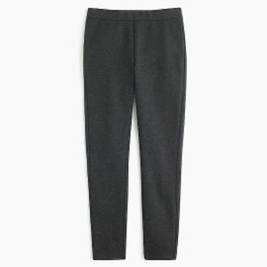 Pixie pant in stretch ponte Charcoal